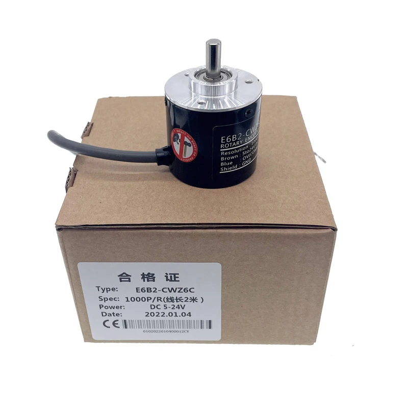 NEW Rotary Encoder E6B2-CWZ6C 10 20 30 40 50 60 100 200 300 400 500 600 800 1000 1024PR 1200PR 5to24VDC E6B2 CWZ6C