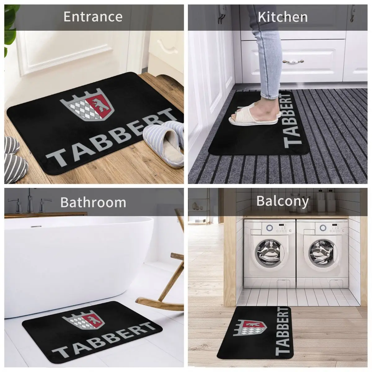 Tabbert Caravan Non-slip Doormat Floor Mat Dust-proo Carpet Rug for Kitchen Entrance Home Balcony Footpad Mats