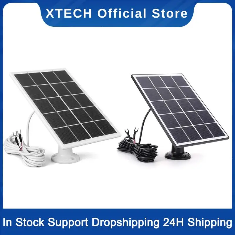 20W Solar Panel Charger Forring Video Doorbell 360° Adjustable Mount Fordoorbell 4/3/3 Plus/2 A