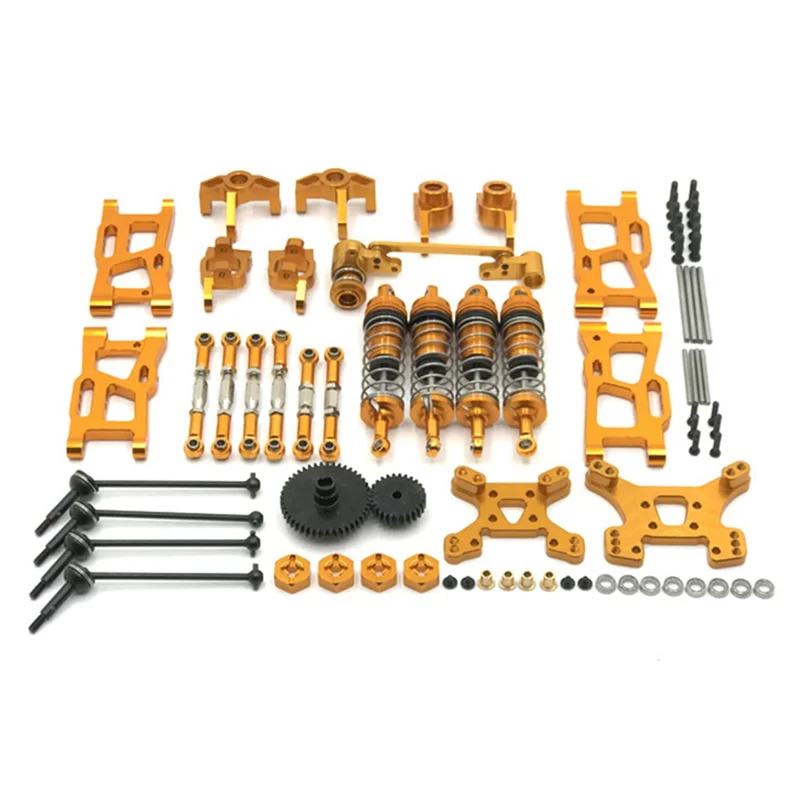 

Для Wltoys 144001 144002 144010 124017 124019 Комплекты модификаций амортизатора поворотного рычага, автомобильные аксессуары на радиоуправлении-ABIU