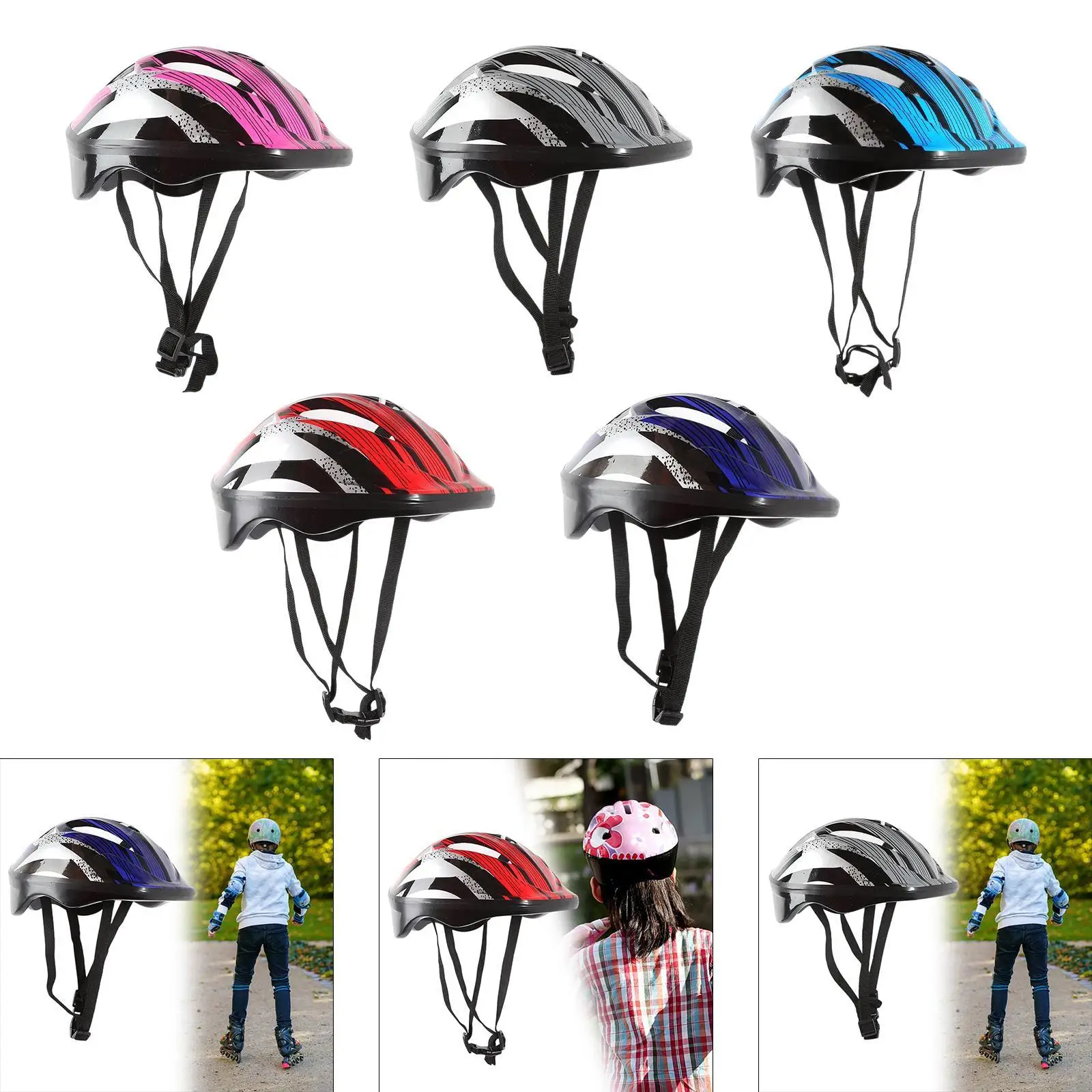 Children Bicycle Helmet Impact Resistant Shockproof Skating Headgear Outdoor Balance Bike Accessory