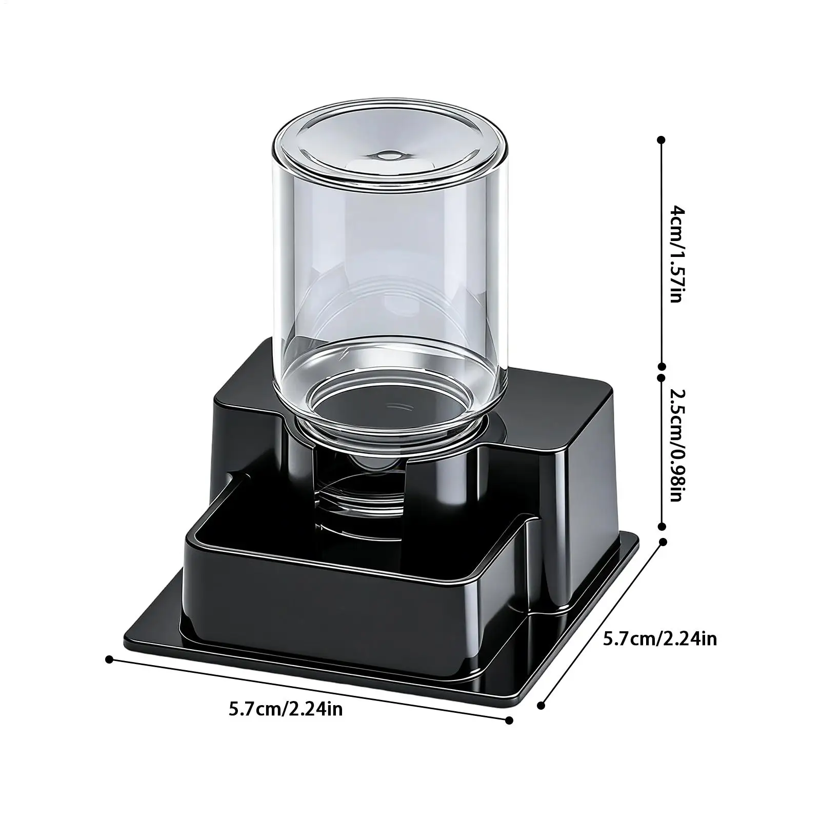Bearded Dragon Water Fountain Automatic Terrarium Dish Tortoise Water Dish Gecko Drink Dispenser for Lizard Chameleon Snake Frog view 6