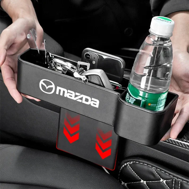 

Car Storage Box Auto Seat Gap Sundries Card Organizer for Mazda MS Speed CX4 Atenza Axela MX5 CX7 CX5 CX9 323 RX8 626 CX30 Bt50