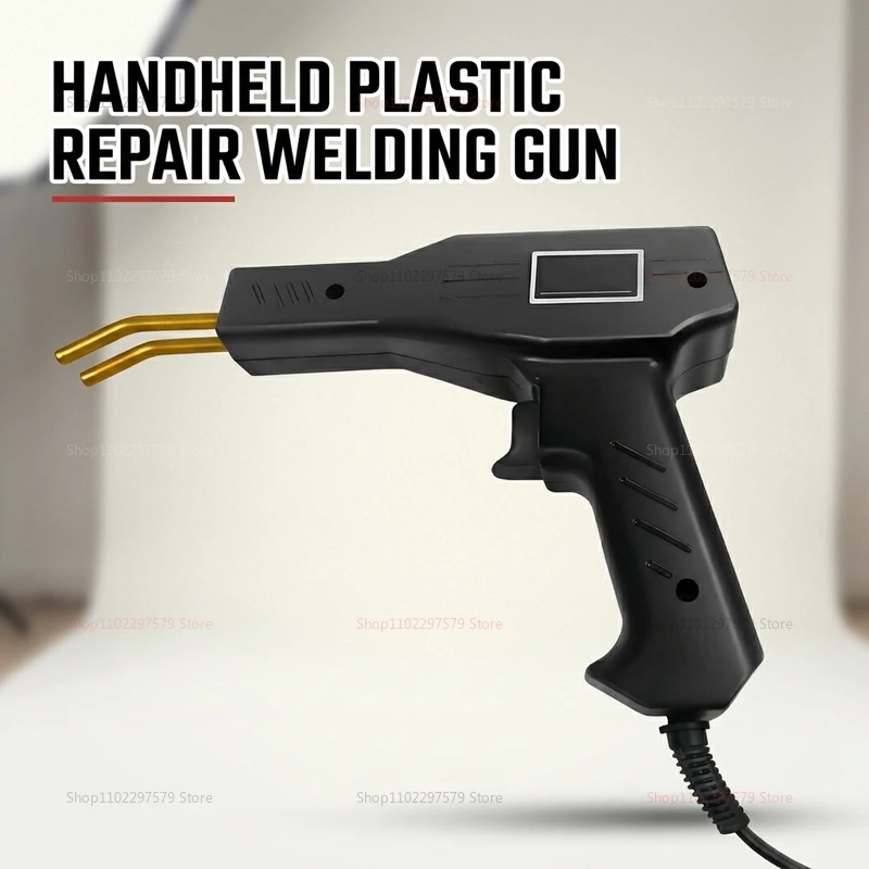 Automotive Bumper Repair Welding Gun Tool with Welding Nail Front Bumper Repair Plastic Welding Gun for Car Body Worktools
