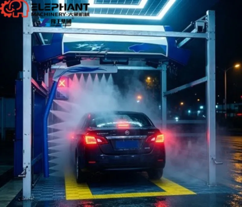 Touchless Car Wash Machine 360 Rotation Robotic Pressure Cleaning For Car Wash Business