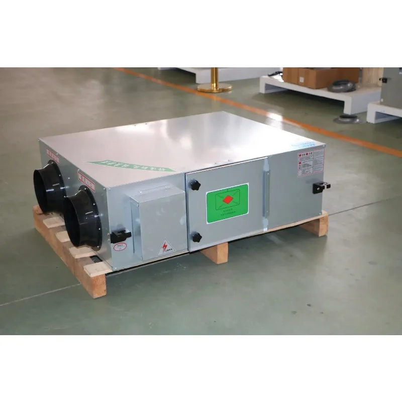 Fresh Air Recuperator Heat Recovery Ventilation System with Erv Core Unit