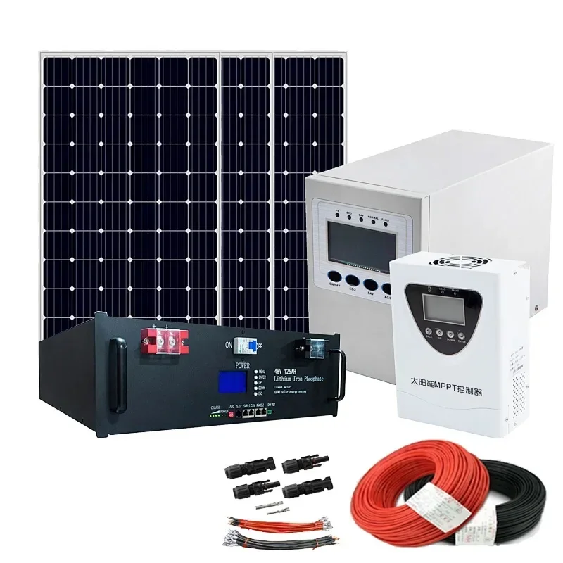 For Solar System 20kw 30kw 40kw 50kw 60kw 80kw 100kw solar energy systems Complete solar kits