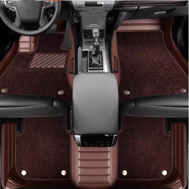 

Высокое качество! Специальные автомобильные коврики на заказ для Toyota Land Cruiser Prado 150, 5 мест, 2023-2010, двухслойные ковры для LC150