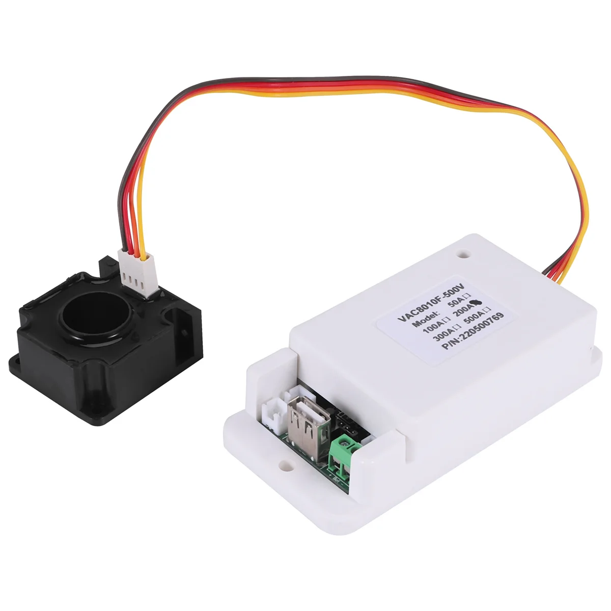 Hall-dc Medidor de Tensão sem Fio Amperímetro Tester Detector de Energia Capacidade de Tela Colorida 500v 200a 2.4