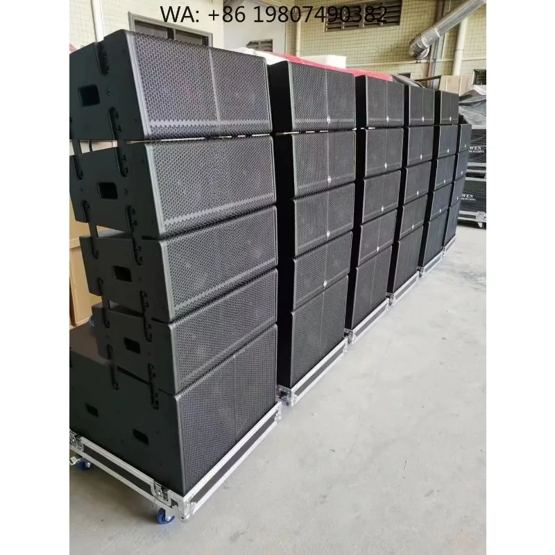 Passive Line Array Speaker System Professional Outdoor DJ Disco Stage Performance Audio Device