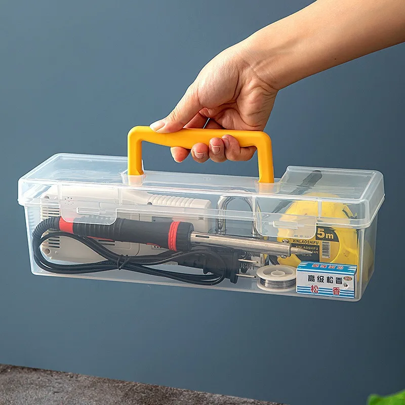 Hot 1/7Pcs Multi-Compartment Tool Organizer Sorting Box Tool Parts Storage Box Set For Screws Wrenches Hardware Accessories