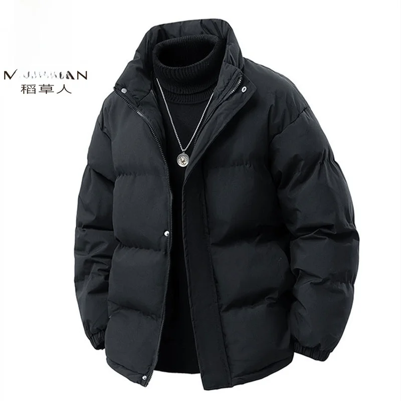 

Loose Casual Thiened Cotton Jaet for Men Winter New Sle Youth Trendy Brand Student Teenager Cotton Coat Outerwear