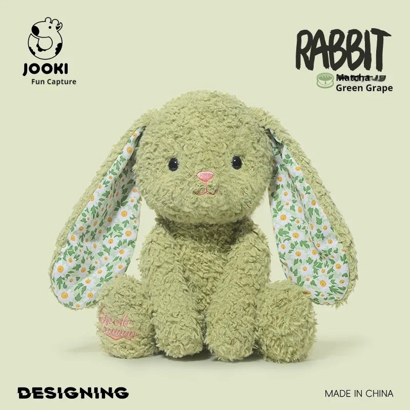 لطيف عيد الميلاد أرنب ألعاب من نسيج مخملي دمية محشوة ناعمة وسادة النوم عناق رفيق هدية عيد ميلاد للأطفال الفتيات ديكور غرفة نوم