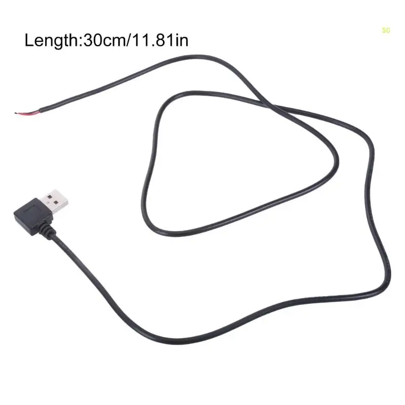 Cáp Cấp Nguồn Dây 22AWG USB Nam Dây Sạc USB Kết Thúc Mở Cáp Dropshipping