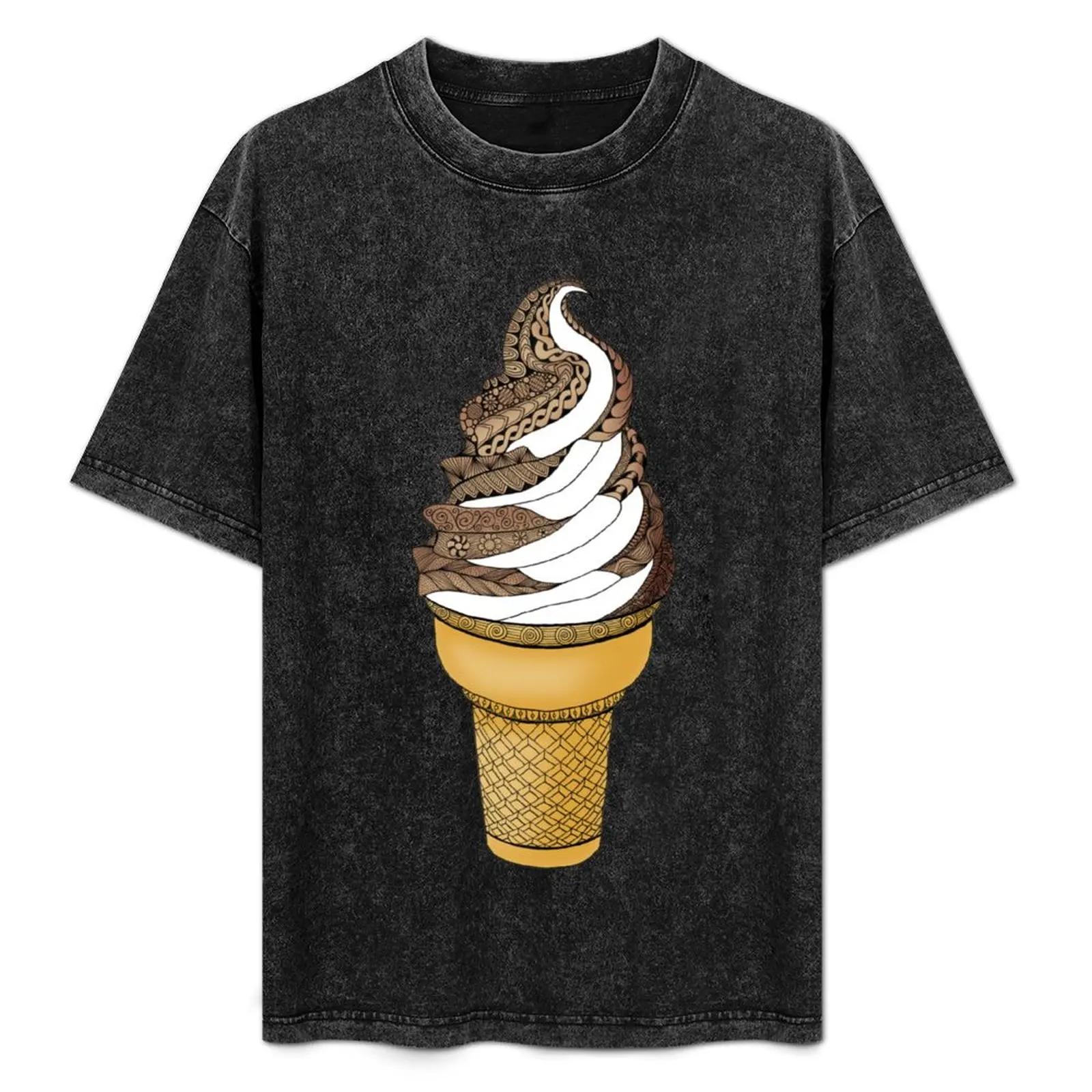 Ice Cream Twist T-Shirt aesthetic clothes vintage clothes mens white t shirts