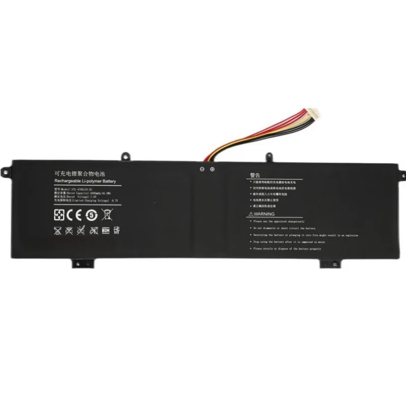 UTL-4766133-2S High Quality Laptop Battery 7.6V 6000mAh For ONN Y1333W WU133W K1412W 5072300P 100002434 Brand New