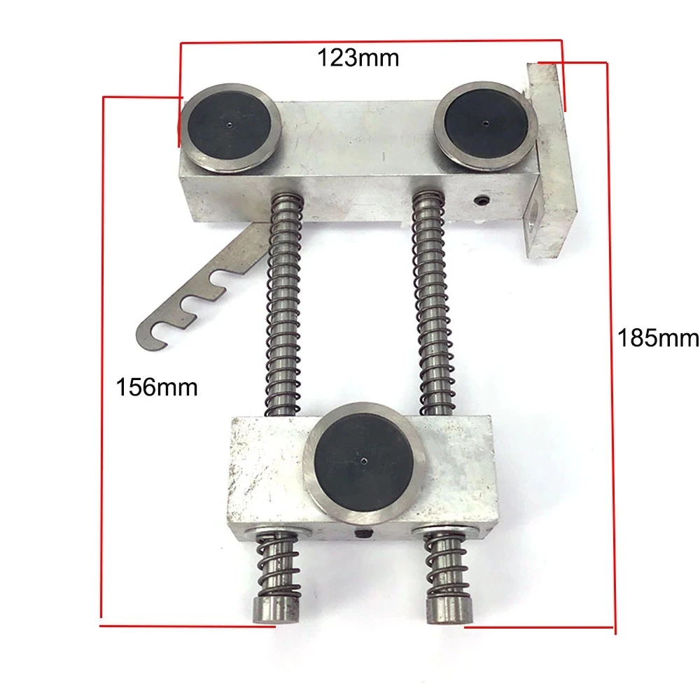 WEDM Molybdenum Wire Tightness Regulator Three Guide Wheel Aluminum Type for CNC Wire Cut Machine