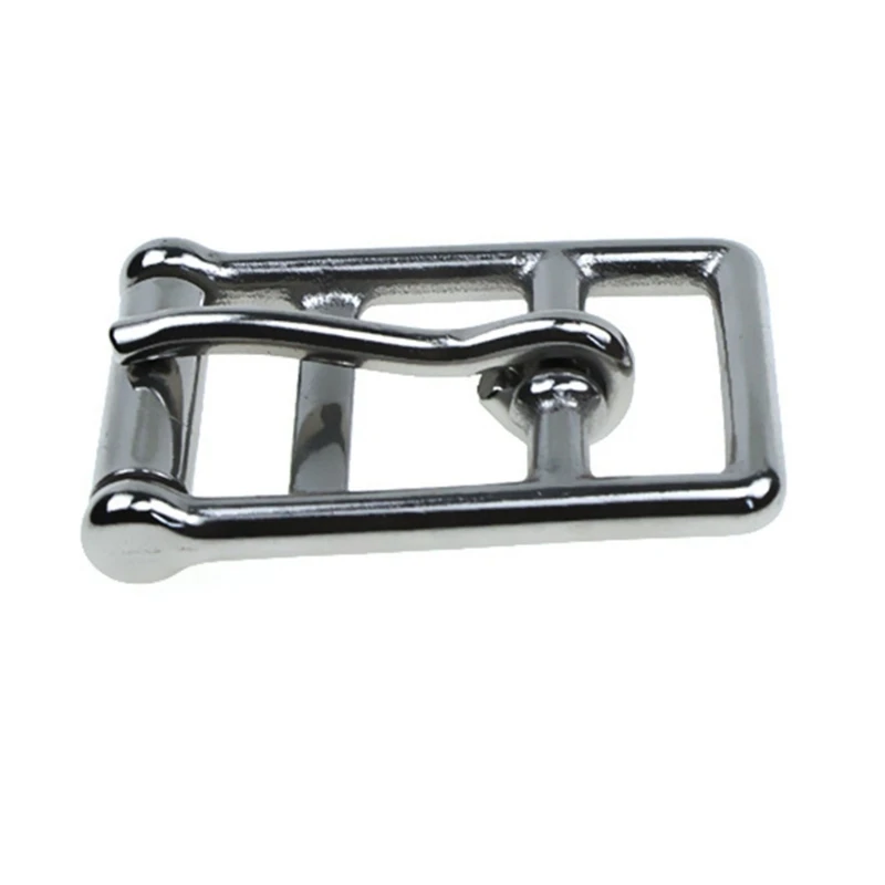 Q84C Horse Belly Buckle Horse Equipment Replacement Fastener in Stainless Steel for Connecting and Adjusting Girths and Related