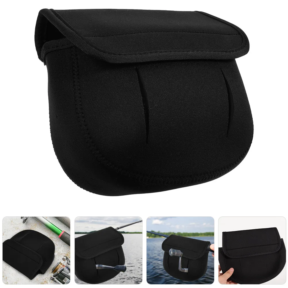 Fishing Reel Protective Case Neoprene Lightweight Cover Scratch-Resistant Protective Bag Portable Fishing Reel Storage Sleeve