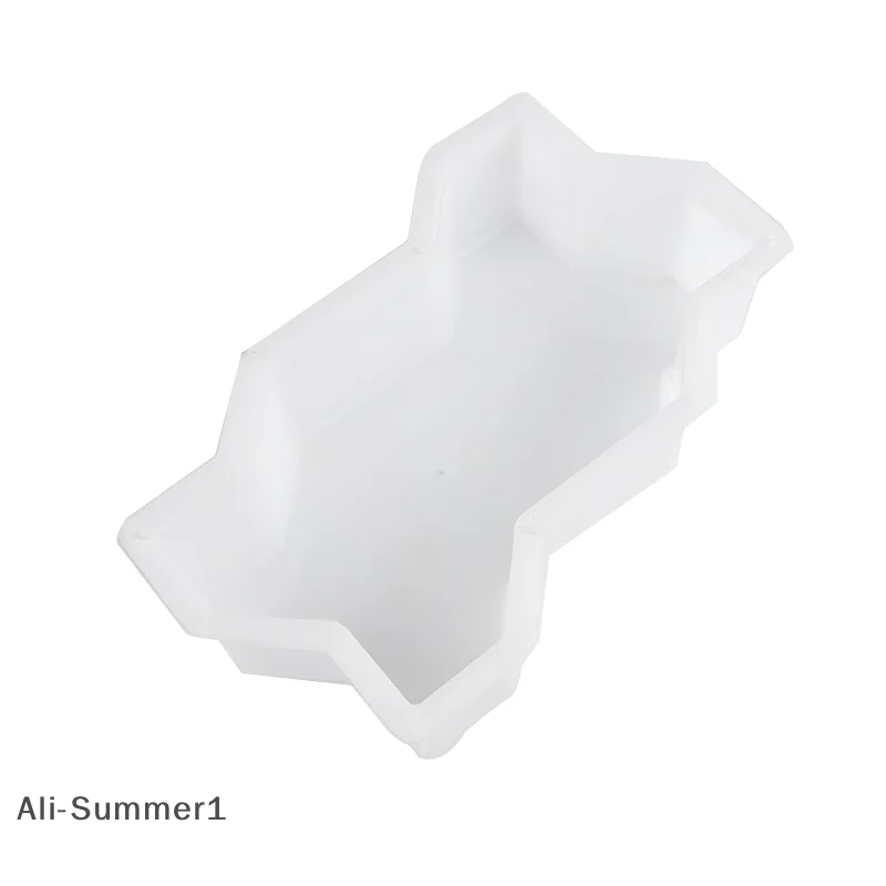 【E】صانع المسار DIY قوالب الخرسانة حديقة الرصيف قالب الطريق مسار رصف الطوب