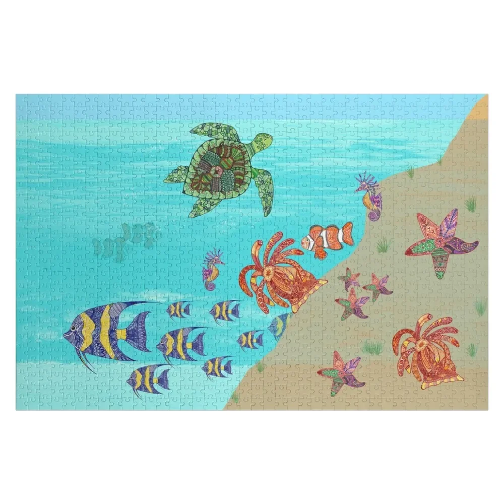 

Coral Reef - Marine Life Jigsaw Puzzle Anime Children Puzzle