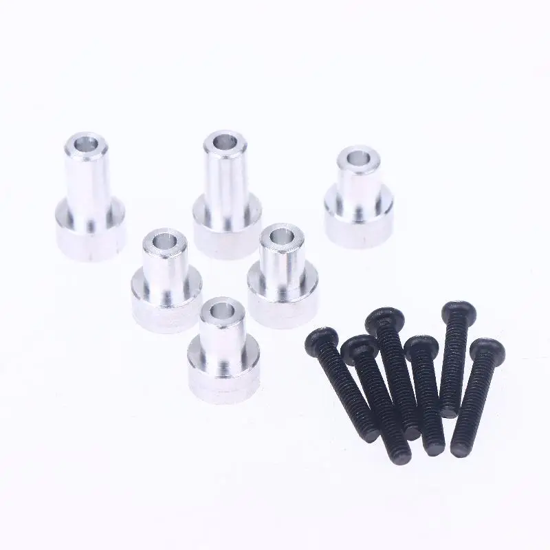 (YY)1Set MN82 LC79 MN82S Pro Brass Car Shell Raise the Column Heighten Bracket For 1/12 Modified Big Wheel Special Upgrade Parts