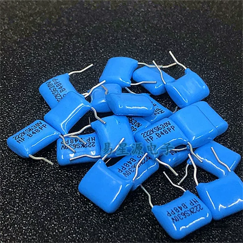 2.2NF 630V 630V222 0.0022UF 2200PF CBB imported fever polyester capacitor