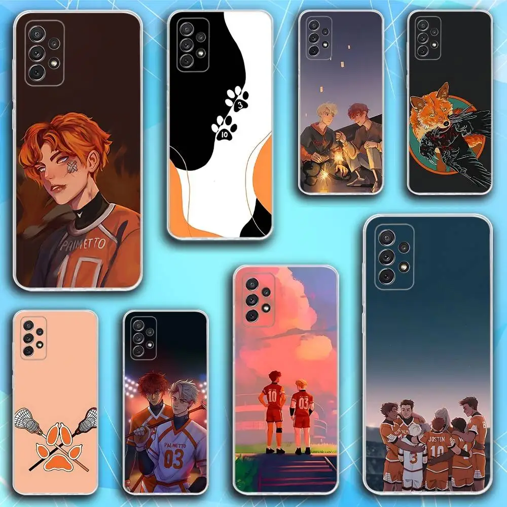 

The F-Foxhole Court AFTG Phone Case For Samsung S30,23,21,22,20, FE lite,S10,9,8,7 PIus Note20ultra Soft Transparent