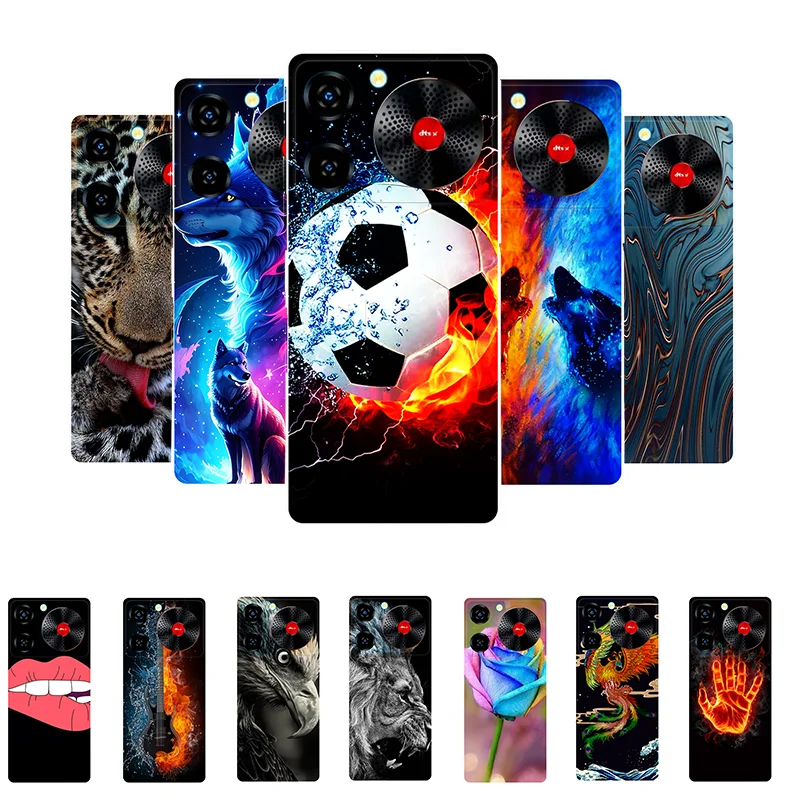 Para Nubia Music Funda Music 2  Fútbol Fundas de silicona suave  Para ZTE Nubia Music Z2353  Teléfono Cubierta Music2  Fundas
