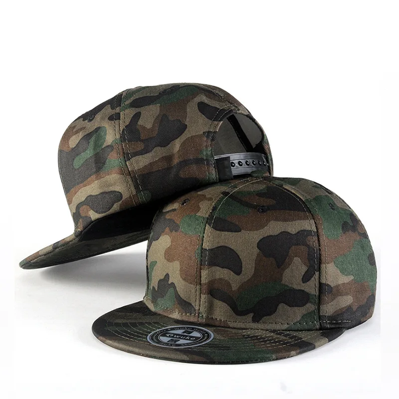 High Quality Baseball Cap Men Summer Camouflage Cotton Hip Hop Hat Korean Version Streetstyle Fashion Versatile Mesh Suncap Male