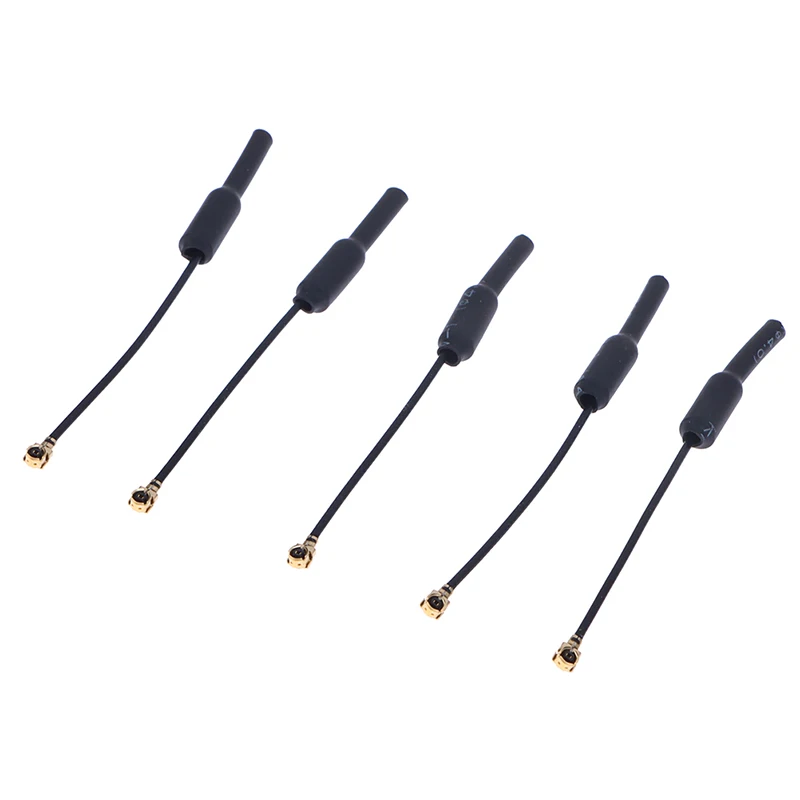 5 PCS 5.8G 3DB UFL IPEX Omni Directional Brass Soft FPV Antenna for RC FPV Quadcopter Racing Freestyle Drones DIY Parts