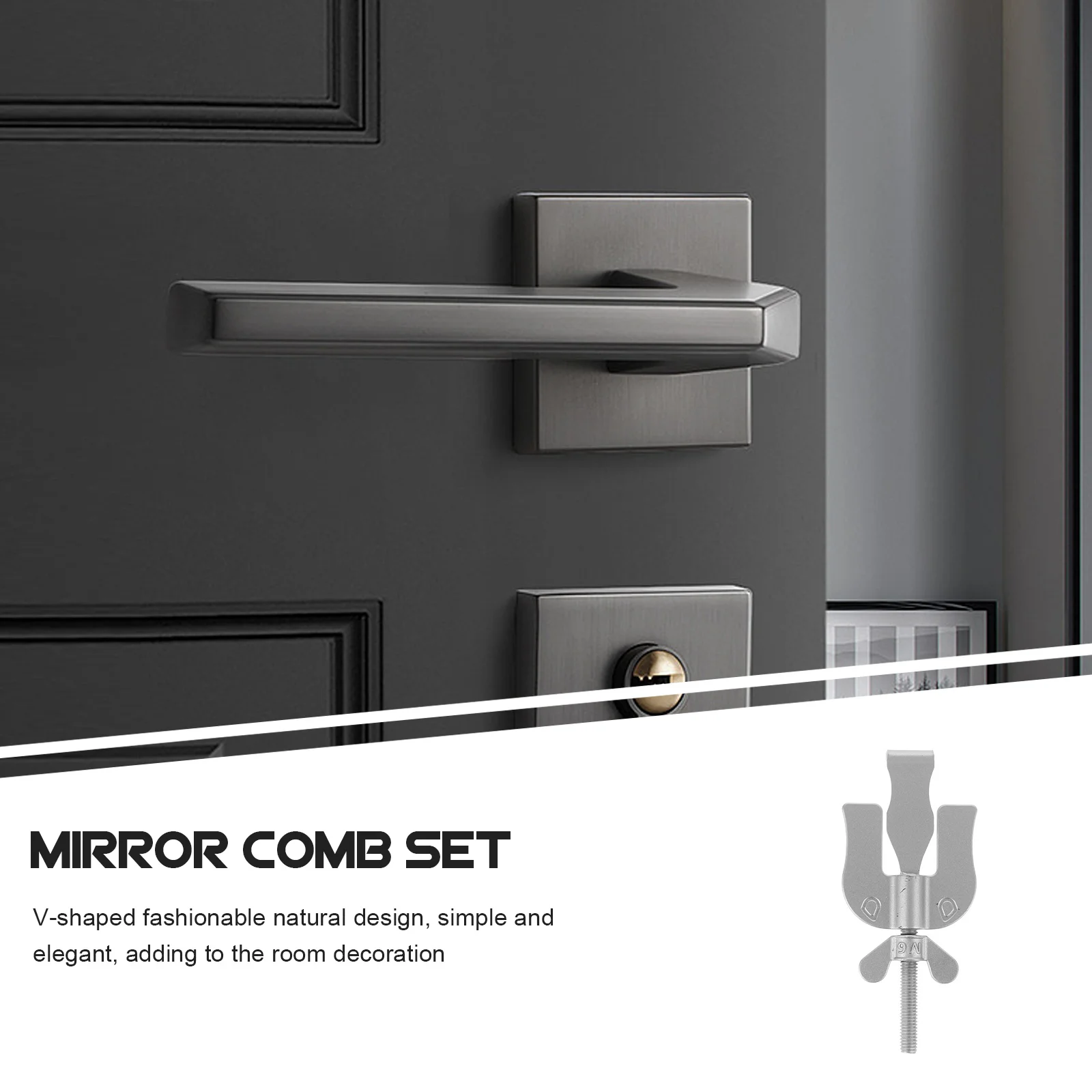 

Portable Door Lock For Home Security Travel Lock Hotel Room Door Stopper Safety Device For Apartment Dorm Outdoor Use