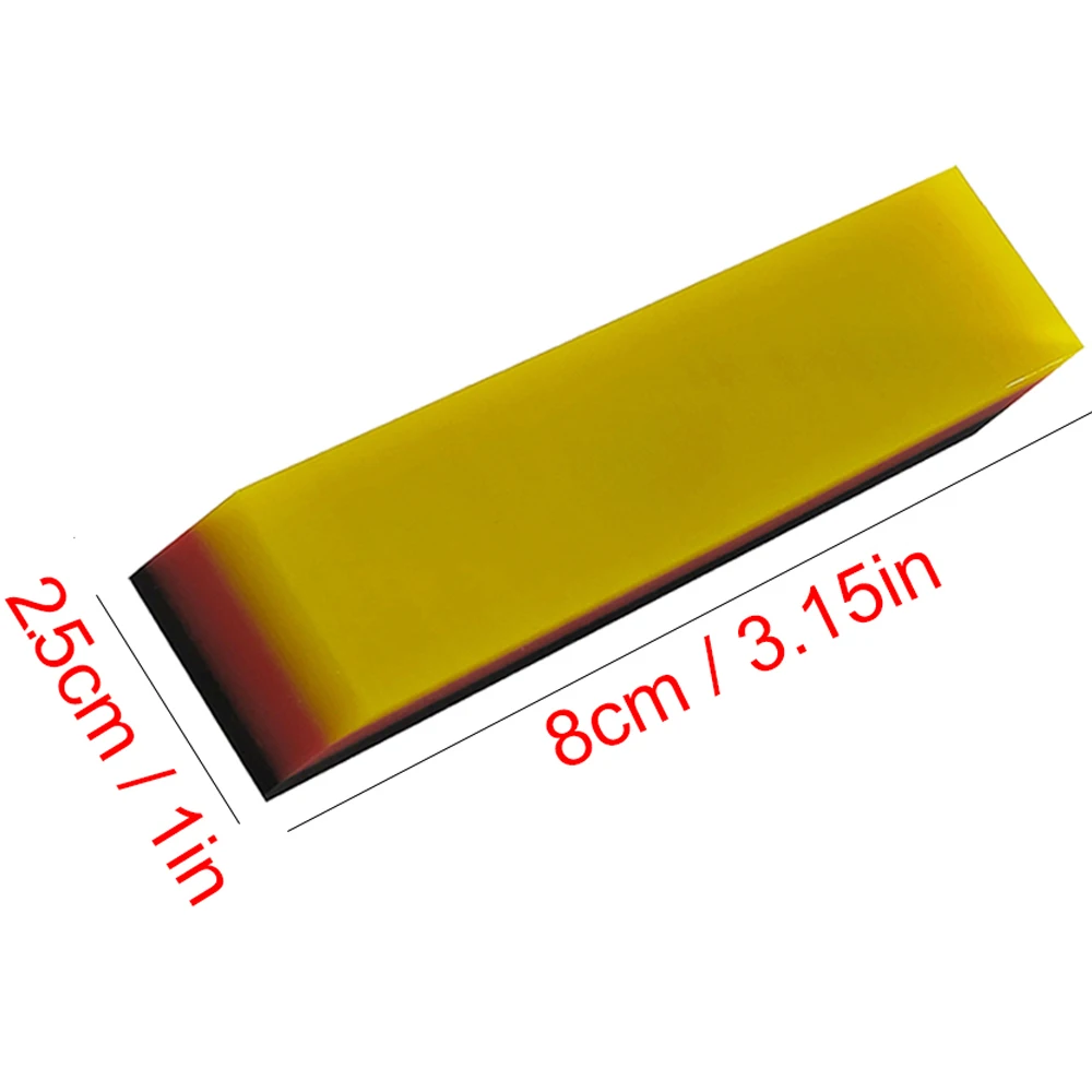 10PCS Scraper Soft Rubber Car Window Squeegee Glass Auto Water Vinyl Blade Scraper Home Wrap Tools Office Tint Wiper B78