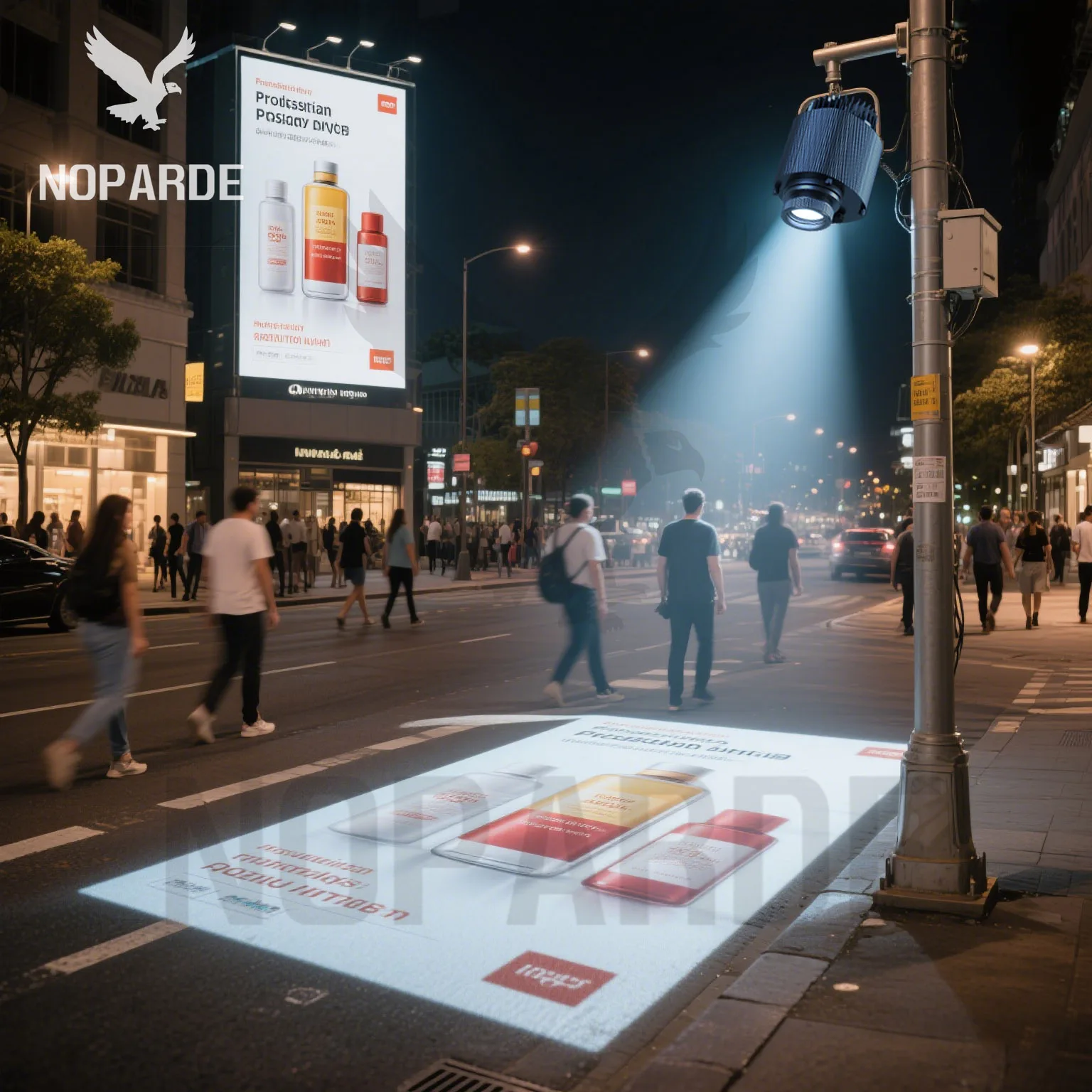 

Hot sell 300w IP67 Waterproof Outdoor Building Advertising Laser Rotating Gobo Projector Custom Image Logo Powerful Projection L