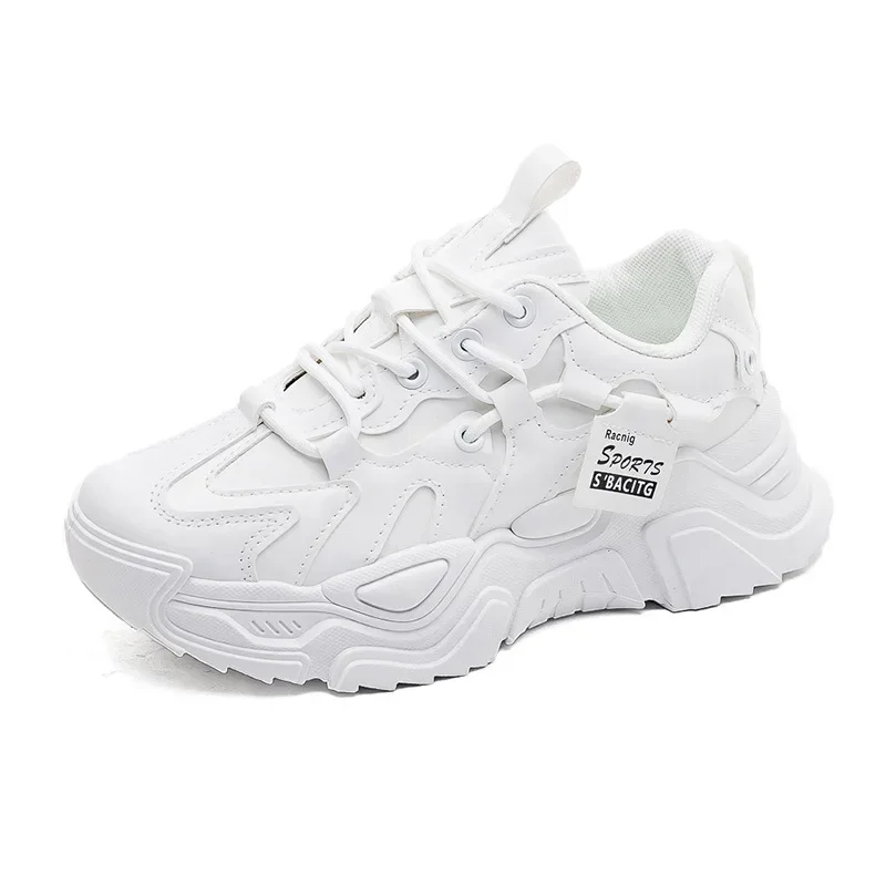 Scarpe da ginnastica da donna antiscivolo per donna Peluche Sport da donna Bianco Inverno CASUAL SNEAKER Autunno Inverno Scarpe firmate con lacci 2024