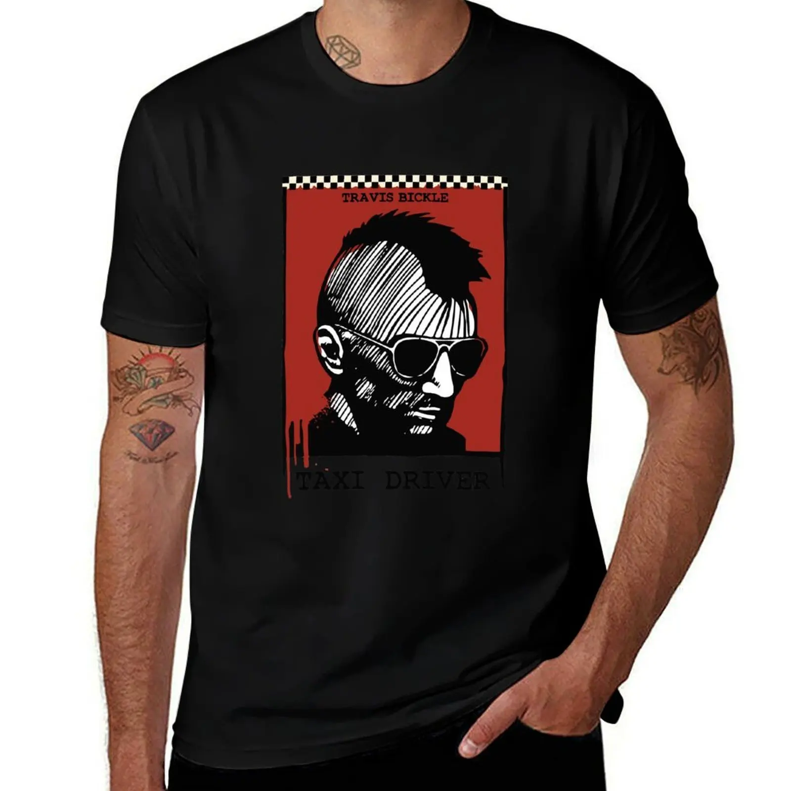 Taxi Driver-Travis Bickle T-Shirt Work Wear Short Sleeve T-Shirt