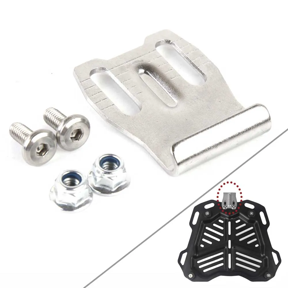 28L-100L Motorcycle Rear Luggage Top Case Tail Box Base Plate Quick Release Hook Mounting Baseplate Bracket Moto Accessories