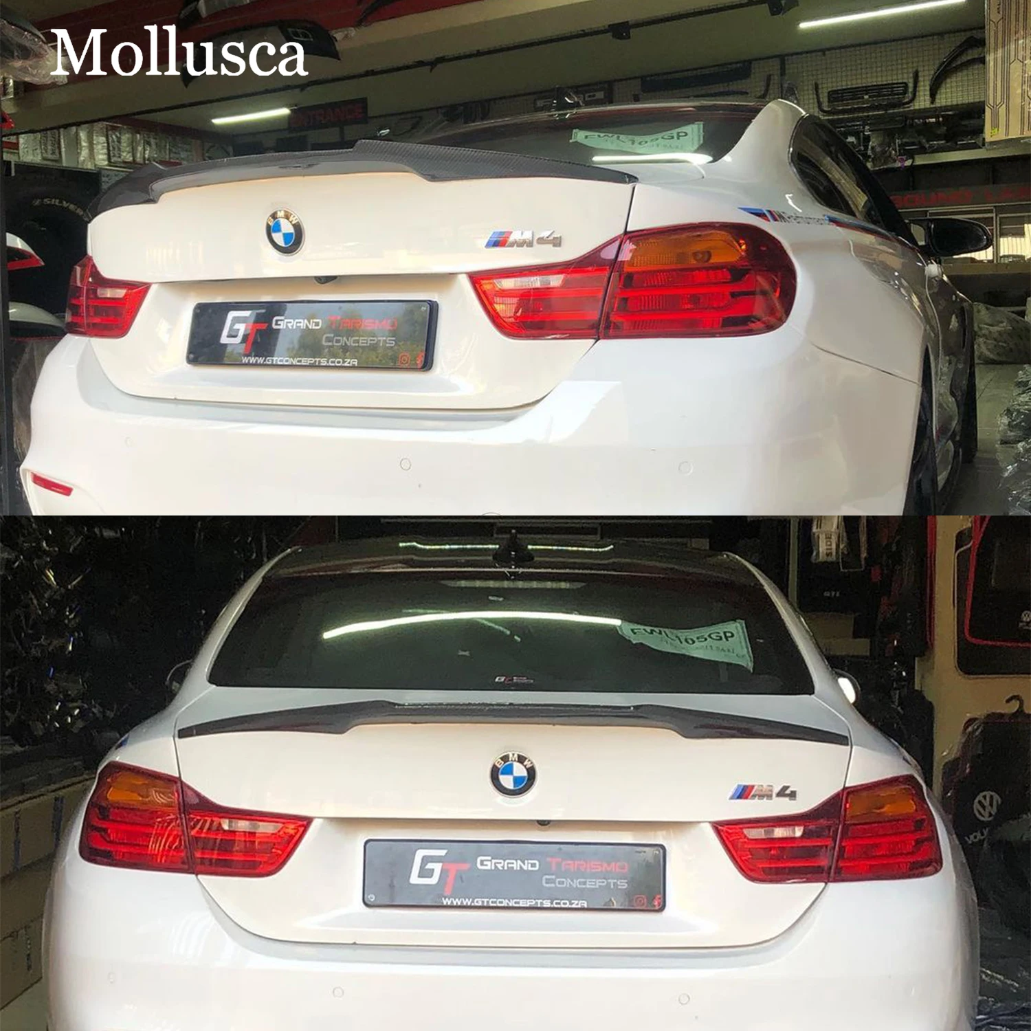 

For BMW M4 F82 M4 Style Carbon fiber Rear Spoiler Trunk wing 2014-2020