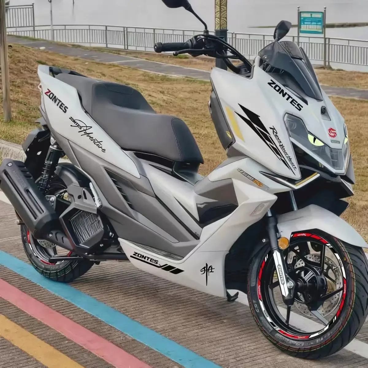 FOR ZONTES 150X front decals, decals, wraps, personalized motorcycle modification accessories