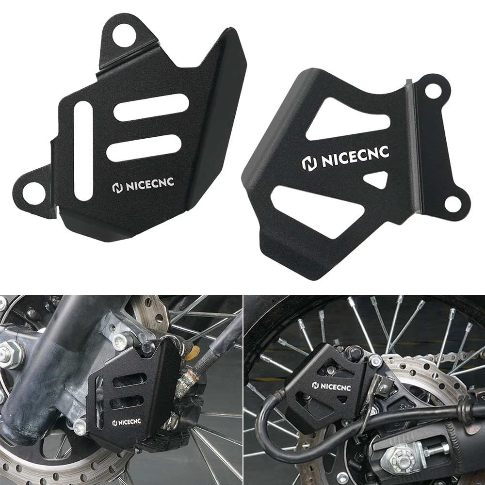 

For Kawasaki KLR 650 Front/Rear Brake Caliper Guard Cover Brake Caliper Protector for Kawasaki KLR650 2008-2024 2023 2022 2021