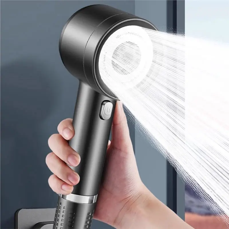 AWAH Household Shower Head 4 Modes Pressurized Filter Purification Functionality Super