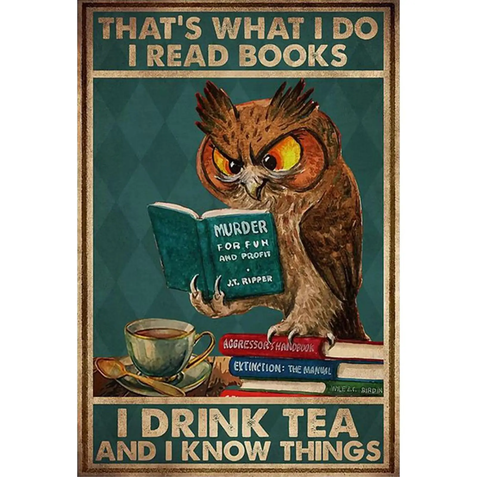 

11CT 3 Strand Printed Full Embroidery Owl Needlework DIY Cross Stitch Needlework