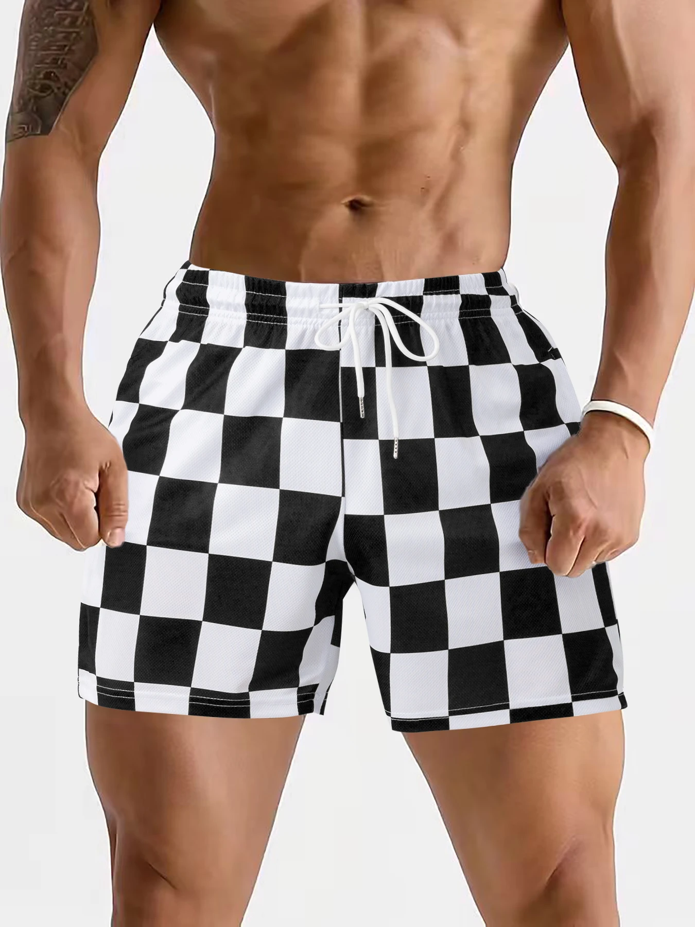 

2026 Quick Dry Men's Beach Shorts - Moisture-Wicking, Compression Support With Pocket For Gym & Training 3D Print Shorts