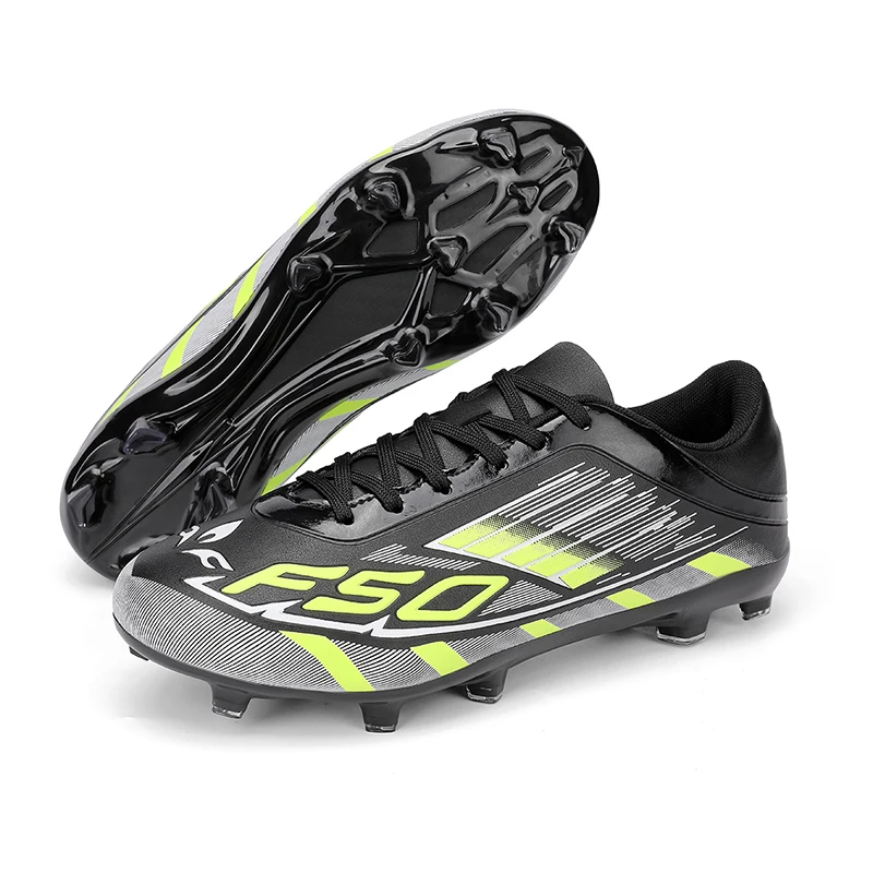 New Men Professional Football Boots Outdoor Sport Non-Slip Match Sneakers Grass Ultralight Training Shoes Soccer Shoes Unisex