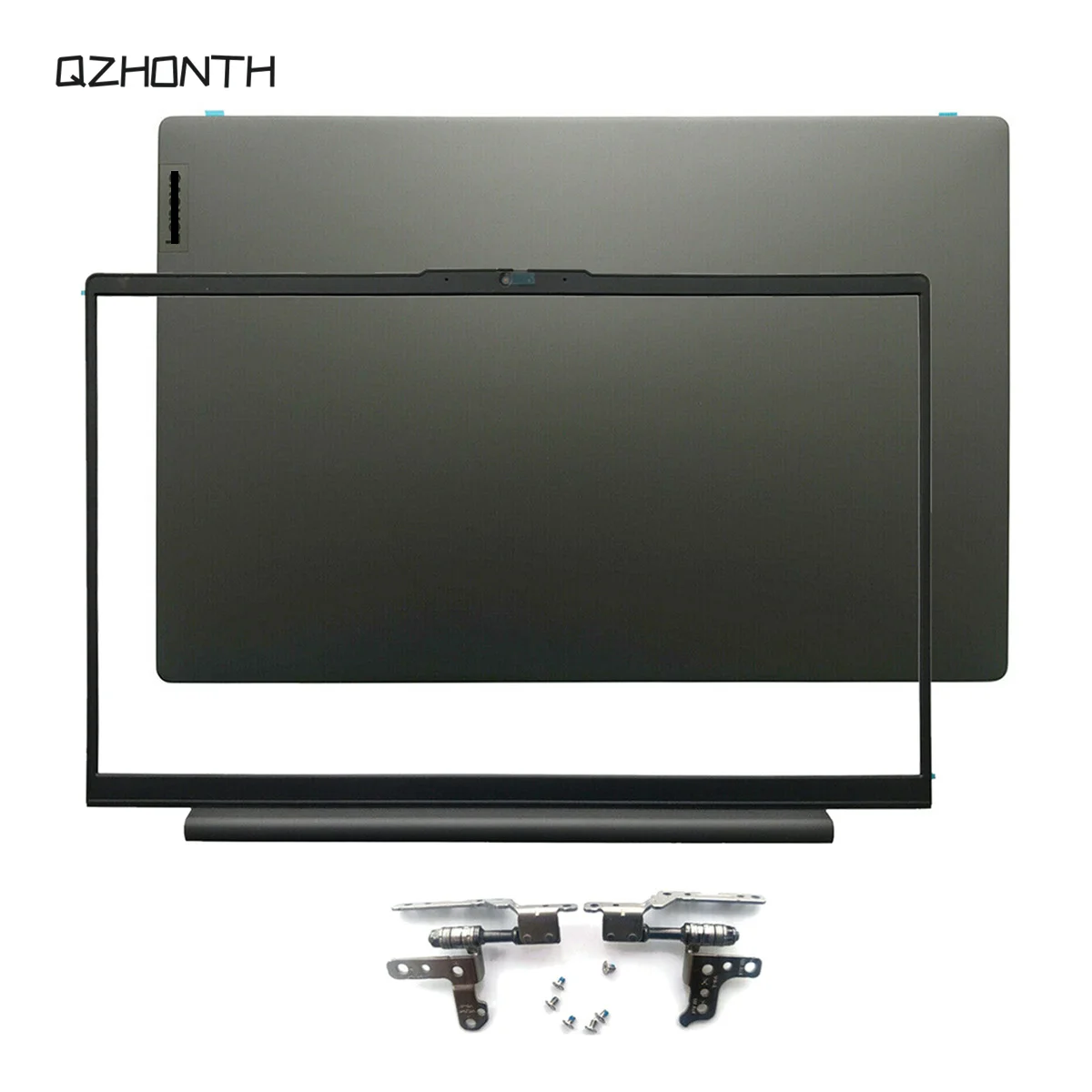 (3PCS) New For Lenovo ideapad 5 15IIL05 15ITL05 15ARE05 Top Case LCD Back Cover + Front Bezel + Hinges (Gray) 2020 15.6