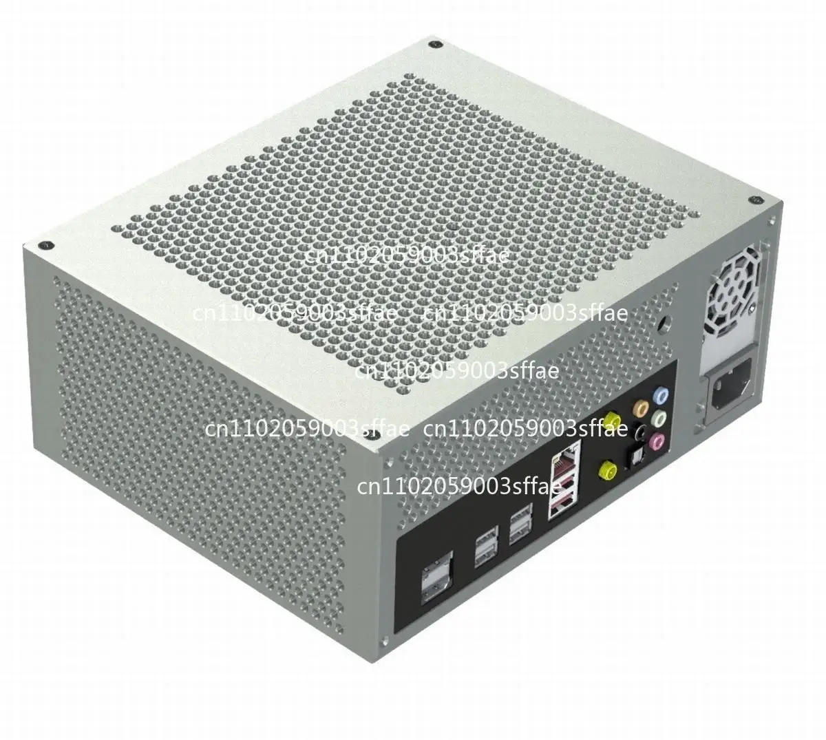 ZS-D2/ITX Core Display APU Computer Case Version V1  4L Volume All Aluminum Case