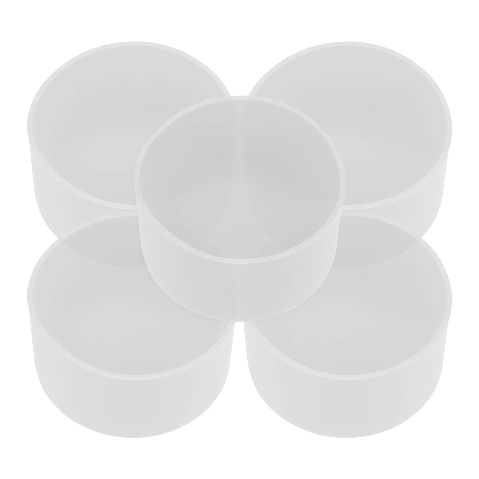 

5pcs Silicone Bottle Bottom Protector Water Bottle Sleeve Non-Slip Reusable Insulation Cover For Glass Cup Home Supplies Kitchen