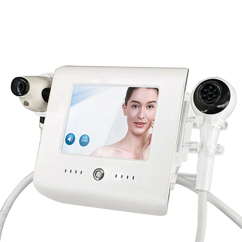 Portable Cooling Face Lifting Skin Care 2 in 1 Facial Thermal Body&Face Lifting Anti-aging Wrinkle Removal Beauty Machine