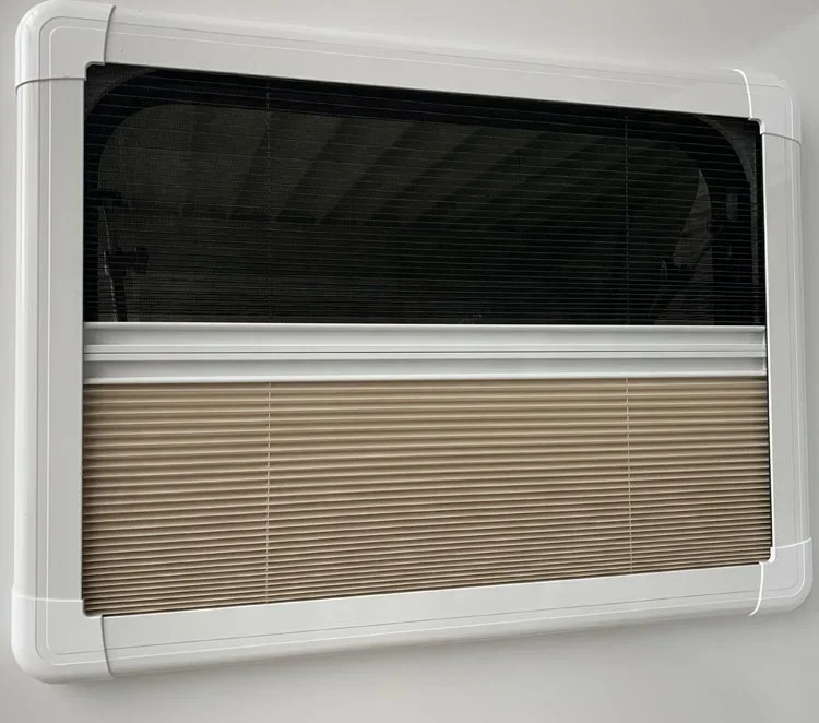 Rv Camper Motorhomes Window Double Glazed Acrylic Caravan Van Windows With Blinds and Screen