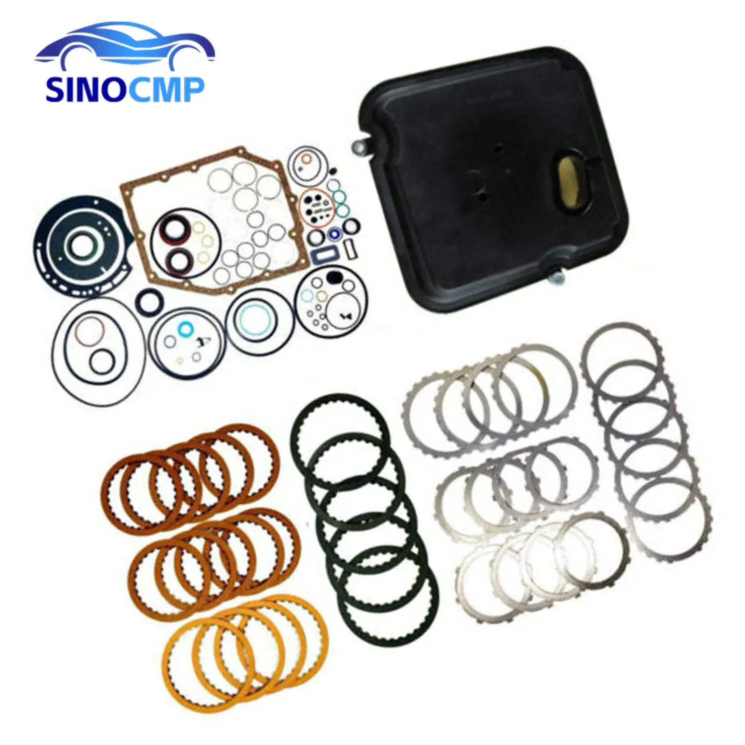 

1 Set Transmission Master Rebuild KIT W/ Gaskets Friction Steel Plates 42RLE For CHRYSLER NITRO DODGE JEEP MITSUBISHI ENDEAVOR